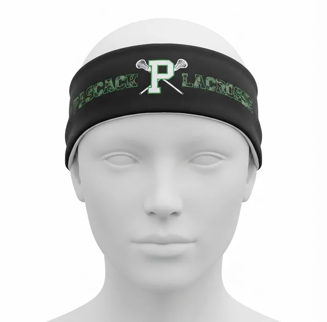 Black, Green & White Sports Headband
