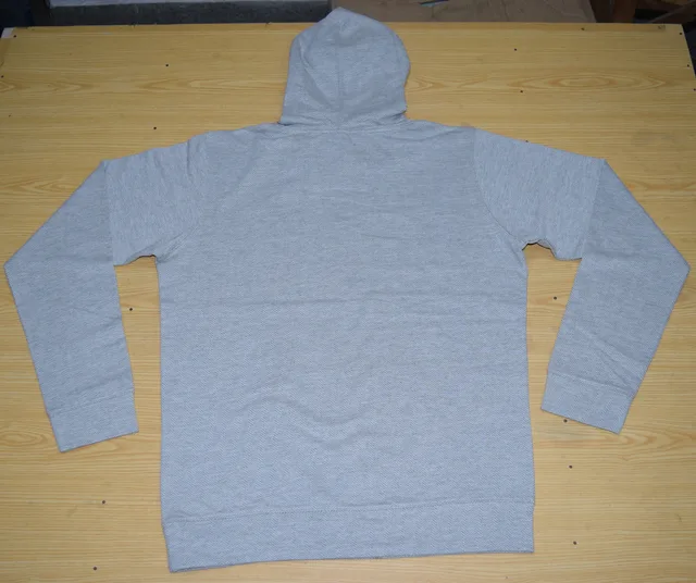 Light Grey Casual Hoodie, view 3