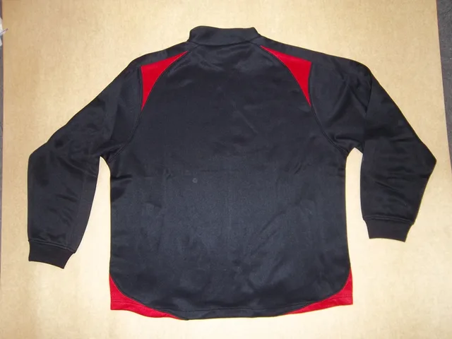 Black & Red Casual Jacket, view 3