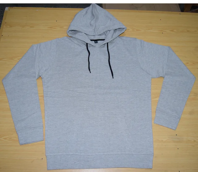 Light Grey Casual Hoodie, view 2