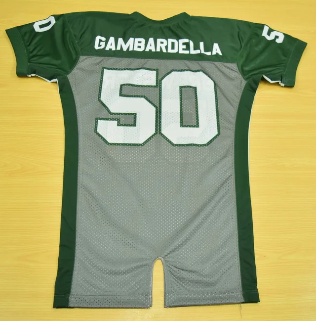 Green & Grey American Football Jersey, view 3
