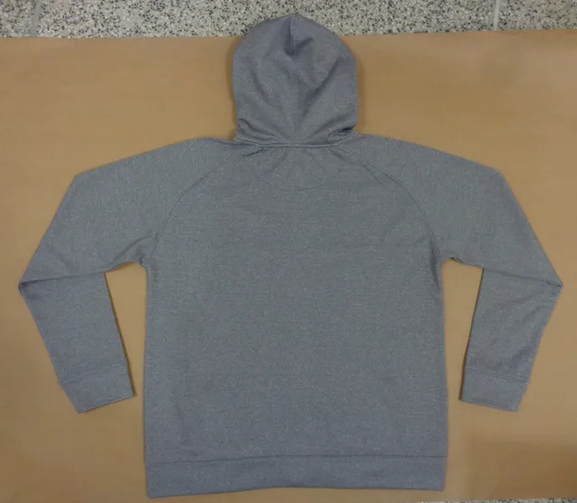 Grey & Black Colour-Block Zip Hoodie, view 3