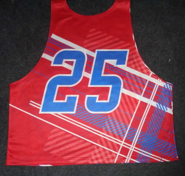 Red, White & Blue Lacrosse Jersey, view 3