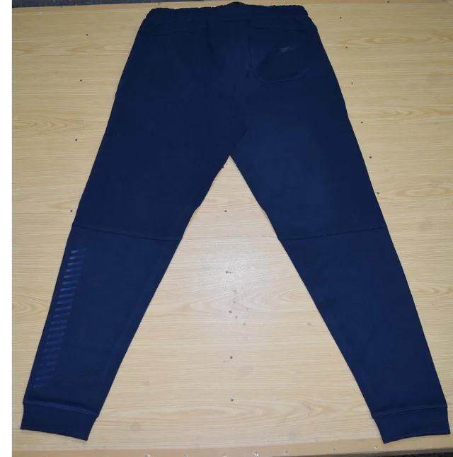Navy Casual Trousers, view 3