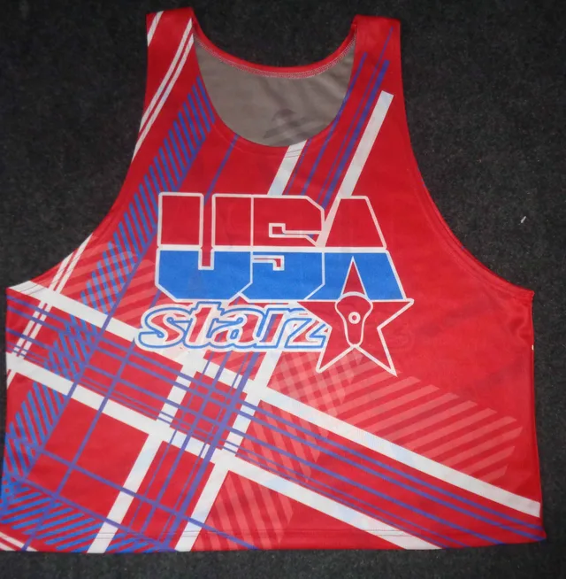 Red, White & Blue Lacrosse Jersey, view 2