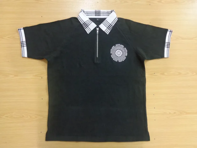 Black & White Casual Polo Shirt, view 2