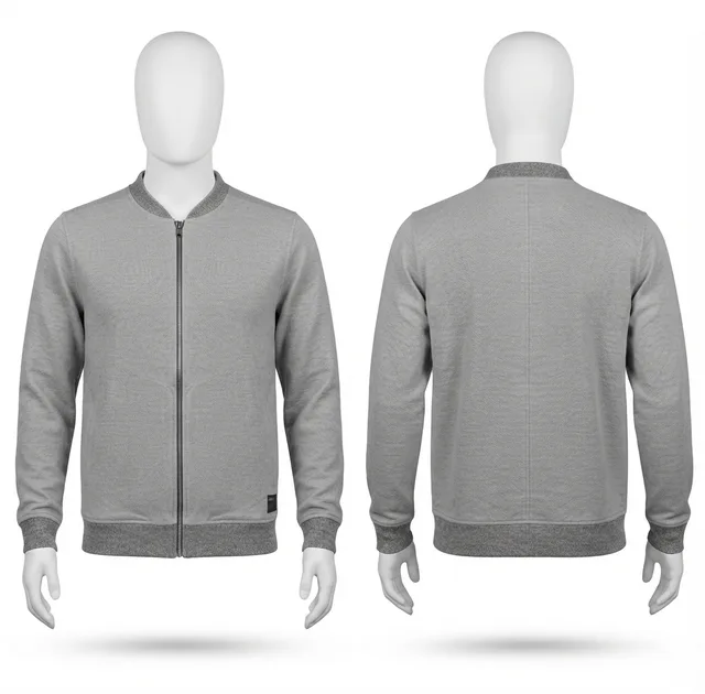 Grey Casual Jacket