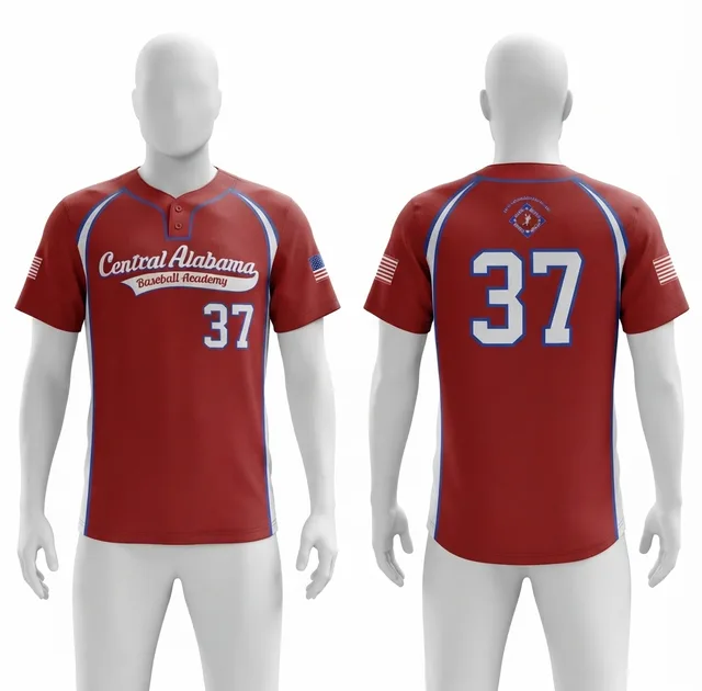 Red, White & Blue Baseball & Softball Jersey