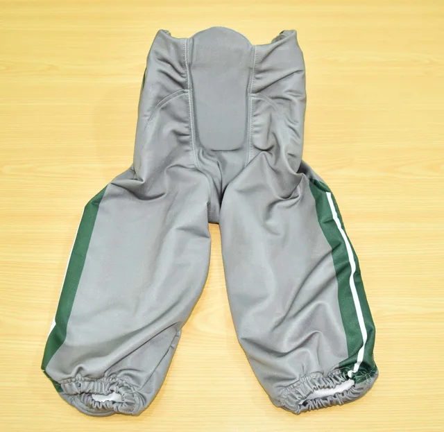 Green & Grey American Football Jersey, view 5