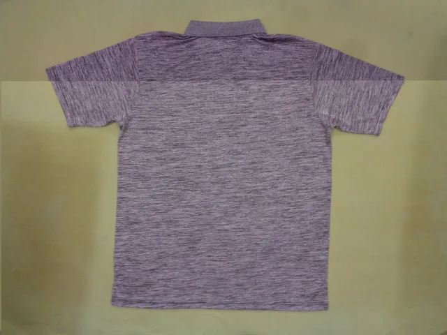 Muted Purple Casual Polo Shirt, view 3